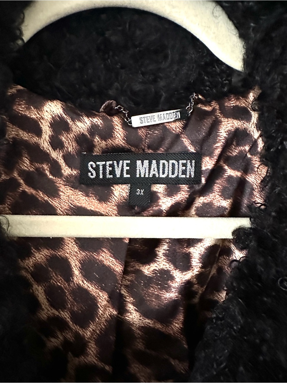 Steve Madden Fur Coat - Picture 3 of 4